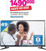 Sktworth 49" E300 Series LED TV