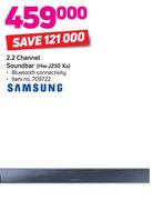 Samsung 2.2 Channel Soundbar HW J250 XA