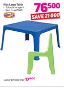 Junior Armless Chair