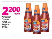 American Garden Ketch Up Regular-340g Each