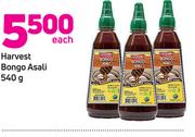 Harvest Bongo Asali-540g Each