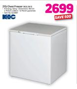 KIC 210Ltr Chest Freezer KCG 210 1