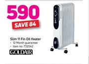 Goldair Slim 11 Fin Oil Heater