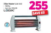 Logik 3 Bar Heater LGB-333