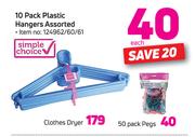 Simple Choice 50 Pack Pegs