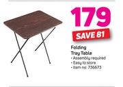 Folding Tray Table