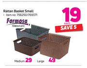 Rattan Basket Large-Each