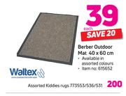Waltex Assorted Kiddies Rugs 7773553/536/531