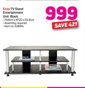 Enzo TV Stands Entertainment Unit (Black)