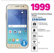 Samsung Dual Sim Smartphone Galaxy J5 Gold 