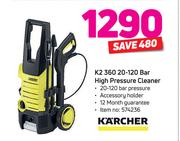 Karcher K2 360 20-120 Bar High Pressure Cleaner