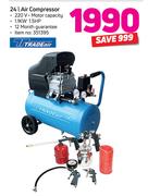 Tradeair 24Ltr Air Compressor