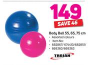 Trojan Body Ball 55,65 75cm-Each
