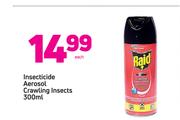 Raid Insecticide Aerosol Crawling Insects 300ml-Each