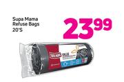 Supa Mama Refuse Bags-20's