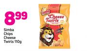 Simba Chips Cheese Twirls-110g