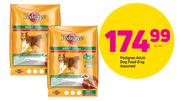 Pedigree Adult Dog Food 8kg-Per Pack