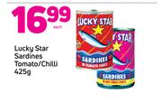 Lucky Star Sardines Tomato/Chilli 425g-Each