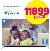 Skyworth 55"UHD Android Voice TV