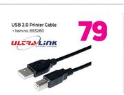 Ultra Link USB 2.0 Printer Cable