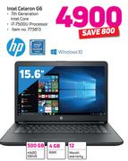 HP 15.6" Intel Celeron G6