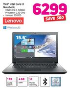 Lenovo 15.6" Intel Core i3 Notebook