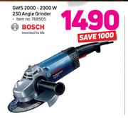 Bosch GWS 2000-2000 W 230 Angel Grinder