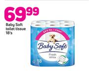 Baby Soft Toilet Tissue-18's