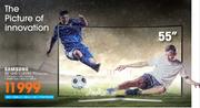 Samsung 55" UHD Curved TV 55MU7350
