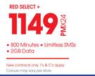 Apple iPhone 8 64GB-On Red Select Plus