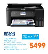 Epson 3 In 1 Ink Tank Printer L6160