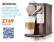 Nespresso Lattissima One Coffee Machine