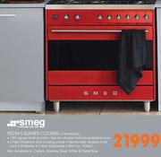 Smeg 90cm 6 Burner Cooker C9MARSSA9