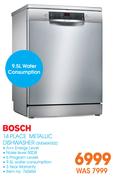 Bosch 14 Place Metallic Dishwasher SMS46KI00Z