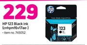 HP 123 Black Ink CNHPMF6V17AE
