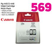 Canon PG-445 CL-446 Inkjet Cartridge Multi Pack
