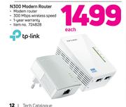 TP-Link N300 Modern Router-Each