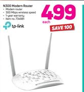 TP-Link N300 Modern Router-Each