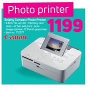 Canon Selphy Compact Photo Printer