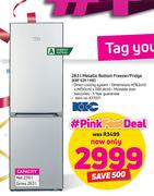 KIC 263L Metallic Bottom Freezer/ fridge3 KBF525 1 ME