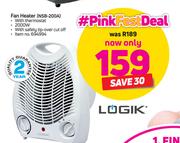 Logik Fan Heater NSB-200A