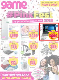 Game : Pink Fest (9 May - 15 May 2018), page 1