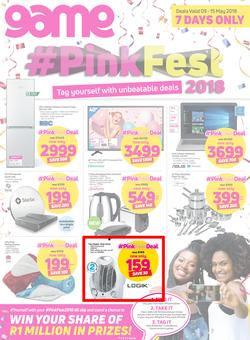 Game : Pink Fest (9 May - 15 May 2018), page 1