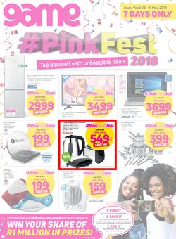 Game : Pink Fest (9 May - 15 May 2018), page 1