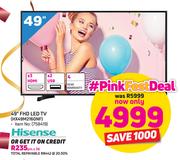 Hisense 49" FHD LED TV HX49M2160NG