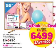 Sinotec 55" UHD Smart LED TV STL-55N86UM