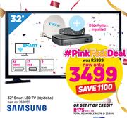 Samsung 32" Smart LED TV + DSTV Fully Installed