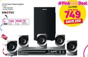 Sinotec 5.1 Ch Home Theatre System 