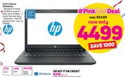 HP 15.6" Intel Celeron Notebook