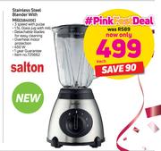 Salton Stainless Steel Blender With Mill SB400E